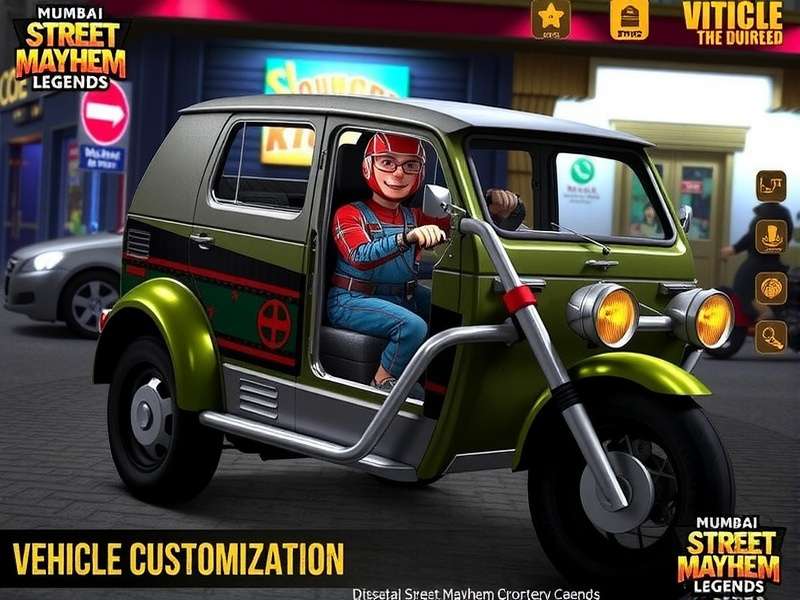 Extensive vehicle customization options Mumbai Street Mayhem Legends Vehicle Customization