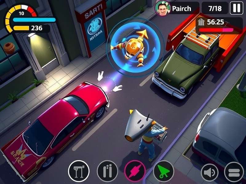 Intense racing action in Mumbai's streets Mumbai Street Mayhem Legends Gameplay Screenshot
